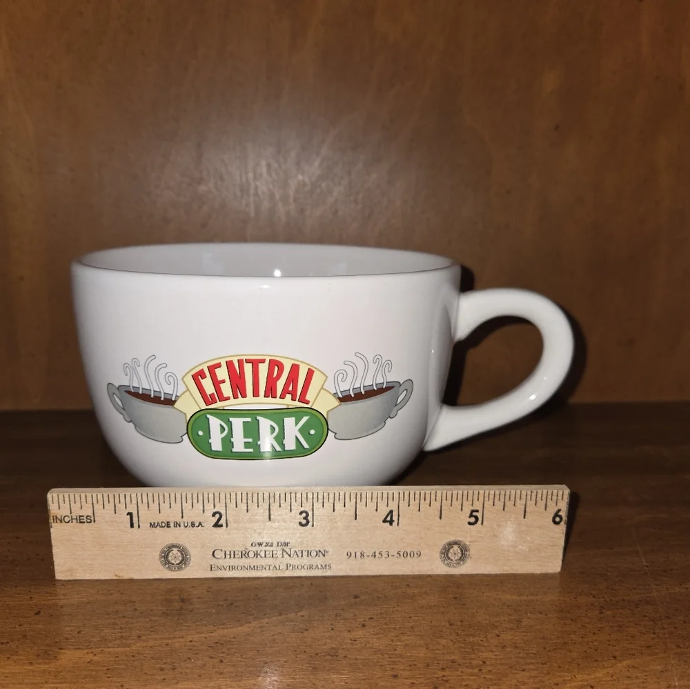 Friends TV Show Central Perk Coffee Mug Merch Oversized - Picture 2 of 8